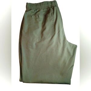 Magellan Outdoors Water Repellant Quick-Dry Green Athletic Hiking Pants Women XL